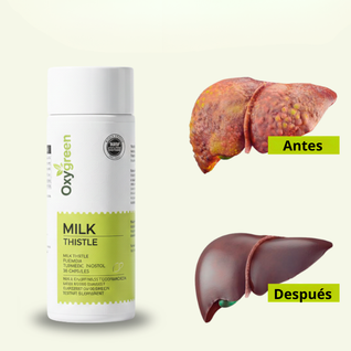 Oxygreen-Cardo Mariano Detox para el Hígado y Limpieza de Colon