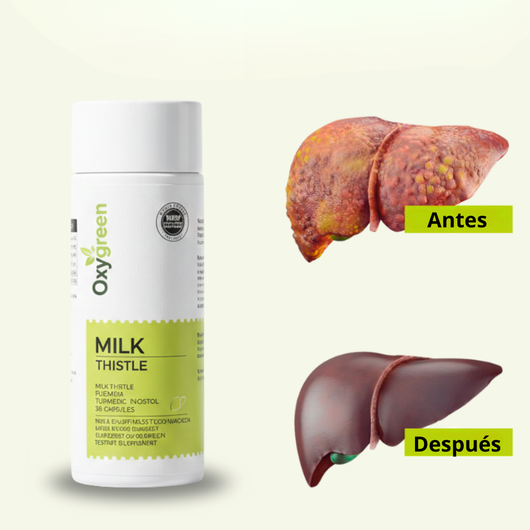 Oxygreen-Cardo Mariano Detox para el Hígado y Limpieza de Colon